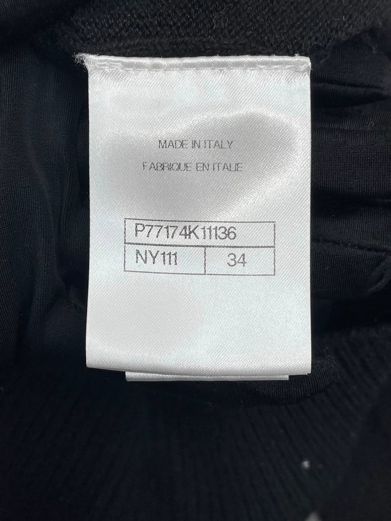 Chanel Flowers Sequin Cashmere Cardigan