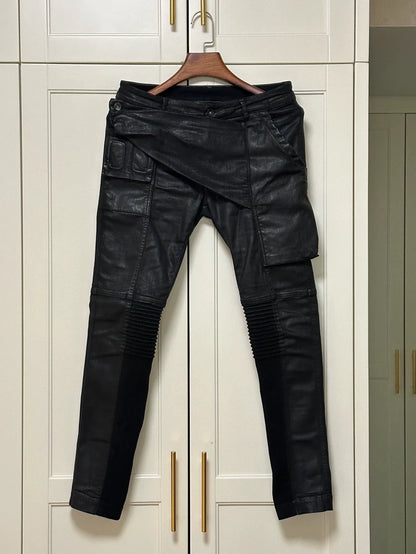 Rick Owens Memphis Waxed Pants