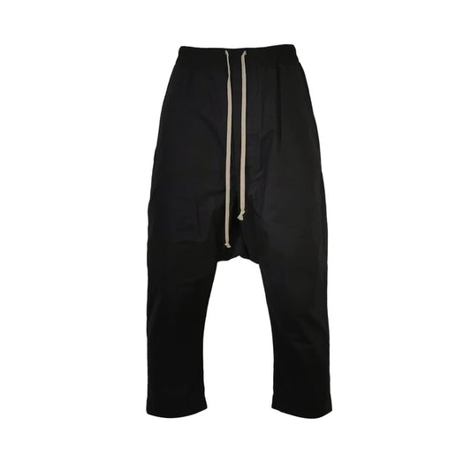 Rick Owens Cotton Solid Color Pants