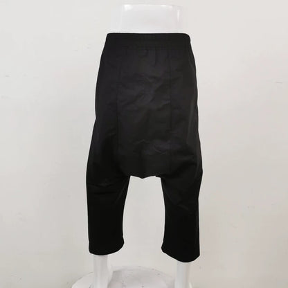 Rick Owens Cotton Solid Color Pants