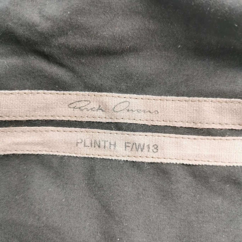 Rick Owens Cotton Solid Color Pants