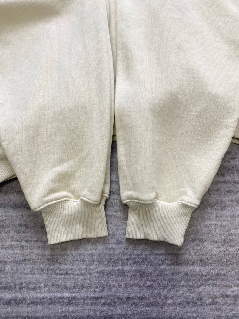 Asymmetrical Hem Hooded Sweatshirt-zp