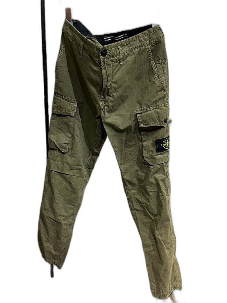 Stone Island Green Cargo Pants Size 31