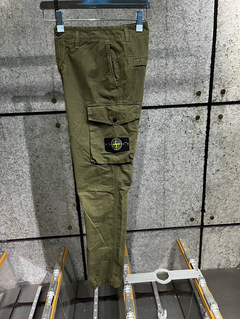Stone Island Green Cargo Pants Size 31