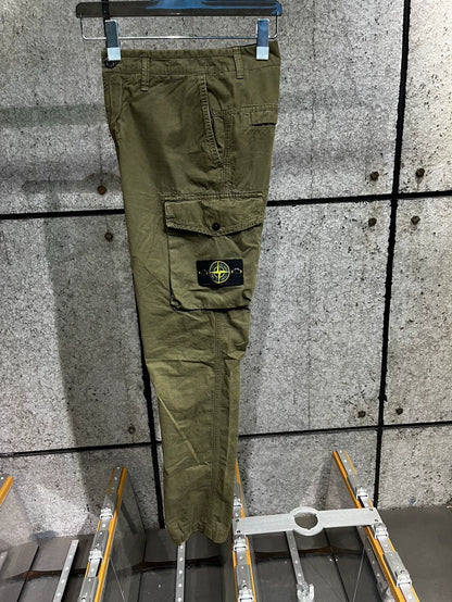 Stone Island Green Cargo Pants Size 31