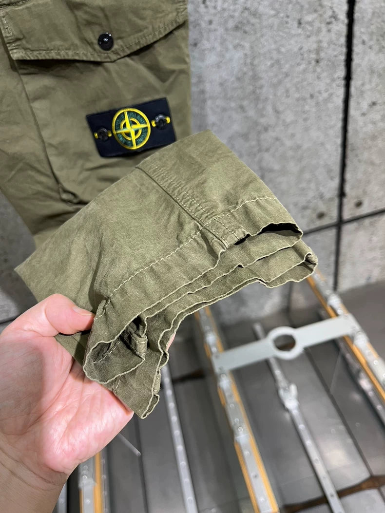 Stone Island Green Cargo Pants Size 31
