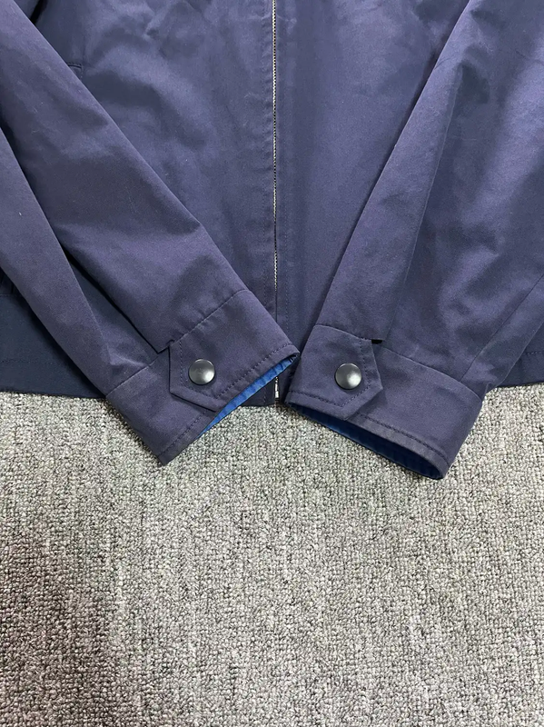 Prada Men's Navy Cotton Jacket