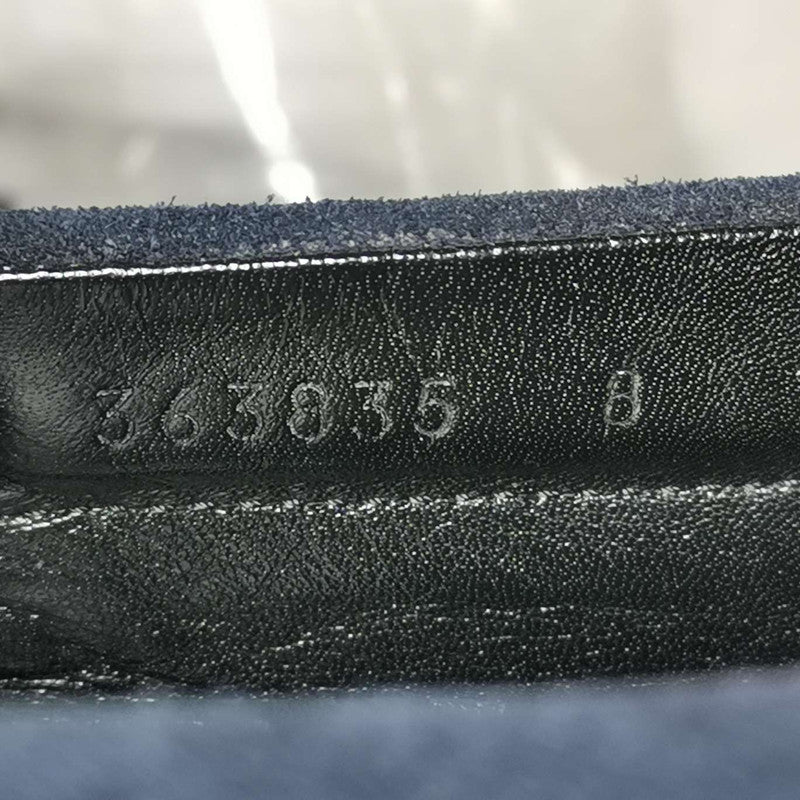 Gucci Blue Suede Loafers for Men 0079