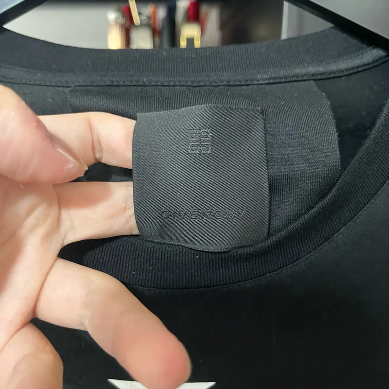 Givenchy Men's Black Cotton T-shirt 0089