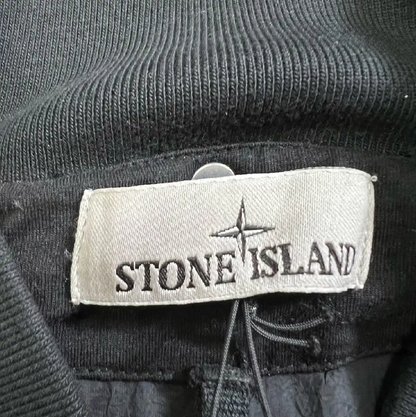 Stone Island Black Men's Jacket with Hood 0089