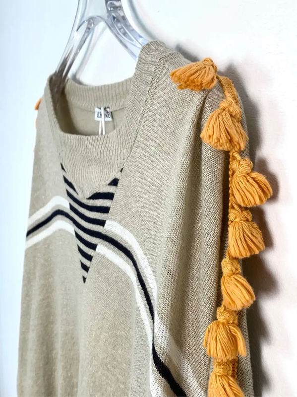 Loewe Brown Knitted Sweater for Men 0089