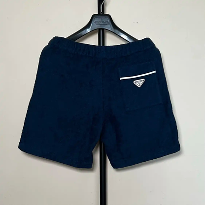 Prada S Size Blue Cotton Men's Shorts