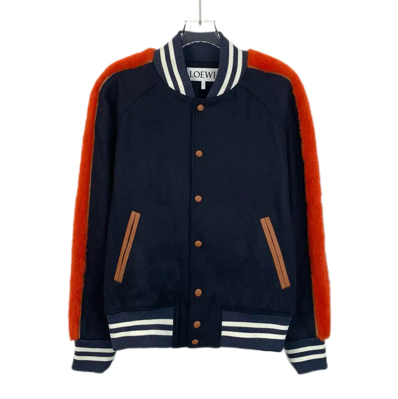 LOEWE Color Block Wool Men's Jacket 0089