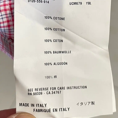 Prada Multicolor Cotton Men's Shirt