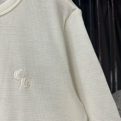 Chrome Hearts Off-White Embroidered Pullover 0089