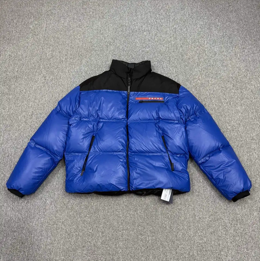 Prada Blue Down Jacket for Men