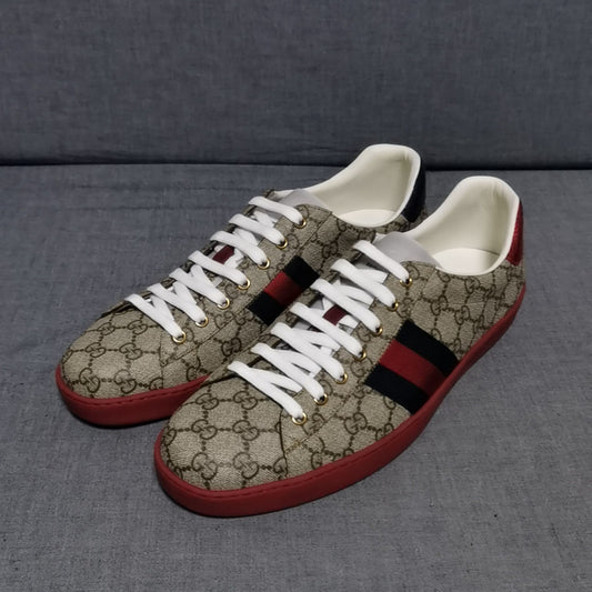 Gucci Ace Supreme Vintage Casual Sneakers 0079