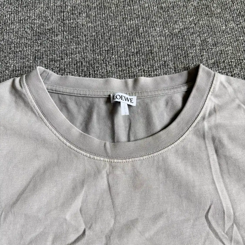 Loewe Gray Cotton Men's T-Shirt 0089