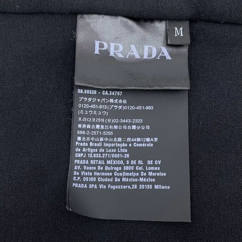 Prada Black Men's Casual Outerwear