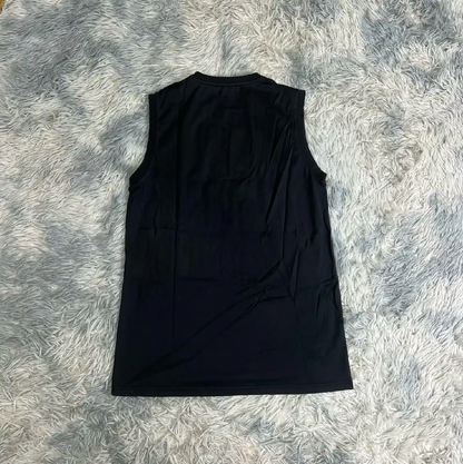 Givenchy Black Cotton Men's Sleeveless Shirt 0089
