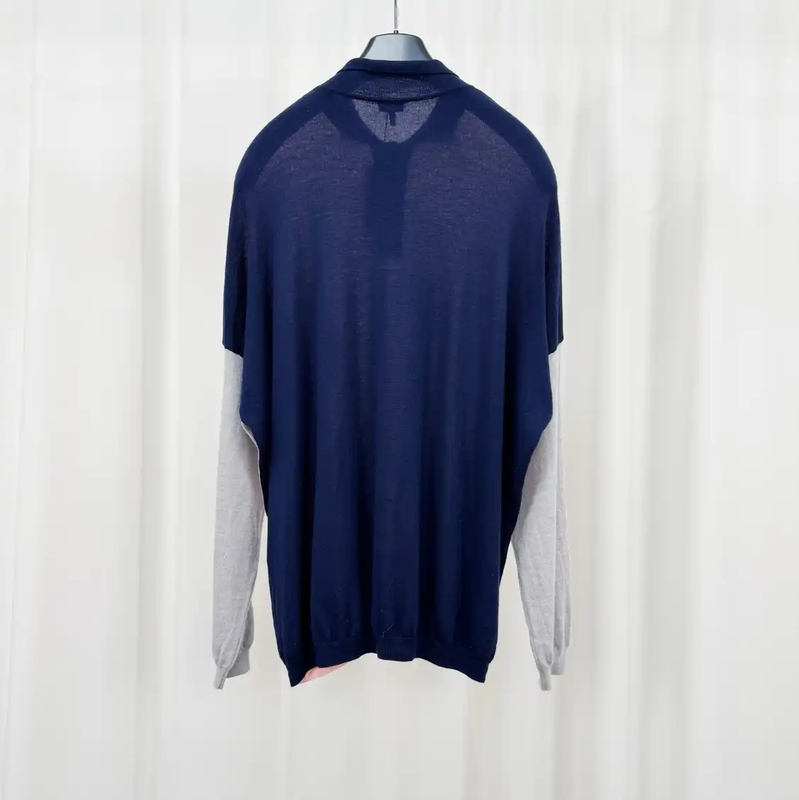 Loewe Multicolor Wool Embroidered Long Sleeve Knit 0089