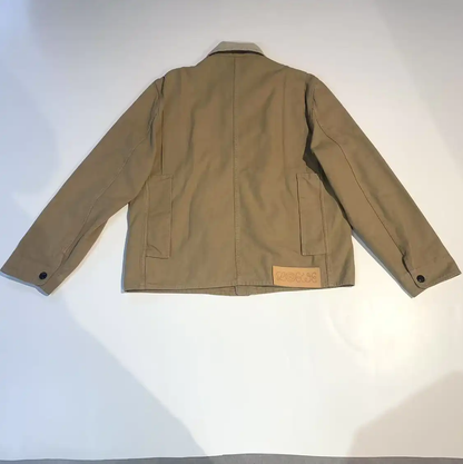 Loewe Casual Khaki Cotton Men's Jacket 0089