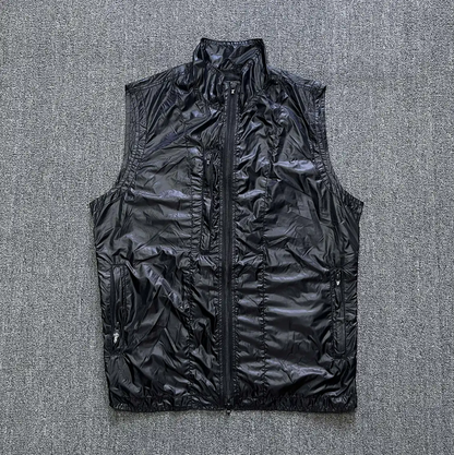 Chrome Hearts Black Nylon Sleeveless Outerwear 0089