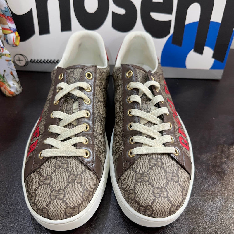 Gucci Ace Tiger Year Leather Sneakers 0079
