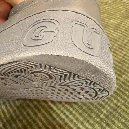 Gucci Gray Black Low-Top Fashion Sneakers for Men 0079