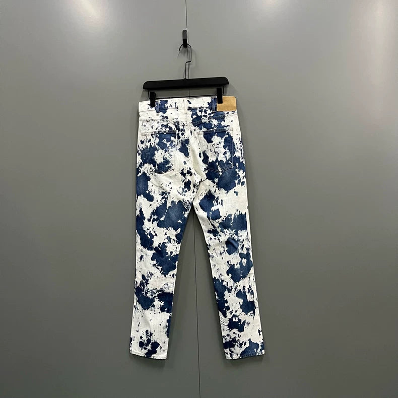 Celine Tie-Dye Denim Pants 31 Size