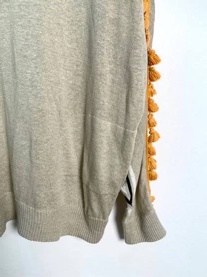 Loewe Brown Knitted Sweater for Men 0089