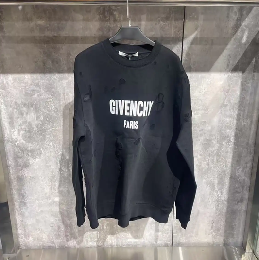 Givenchy Black Cotton Men's Sweatshirt 0089