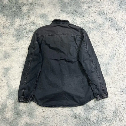 Stone Island Black Casual Jacket for Men 0089