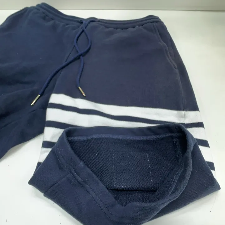 Thom Browne Classic Stripe Navy Cycling Shorts