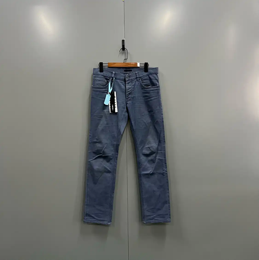 Prada Casual Blue Cotton Pants for Men
