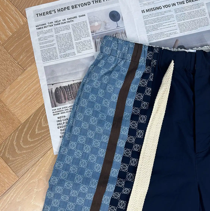 Loewe Casual Blue Men's Pants 0089