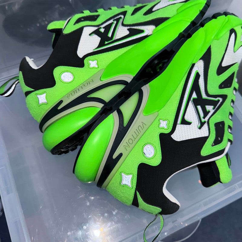 Louis Vuitton Green Runner Tatic Casual Shoes 0079