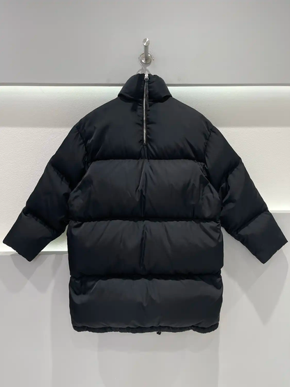 Prada Classic Black Long Puffer Jacket