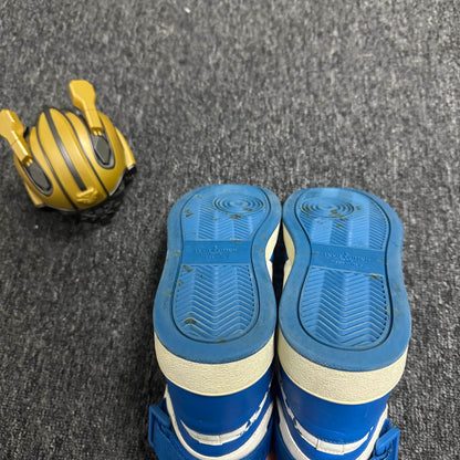 Louis Vuitton Rivoli Blue and White Sneakers 0079