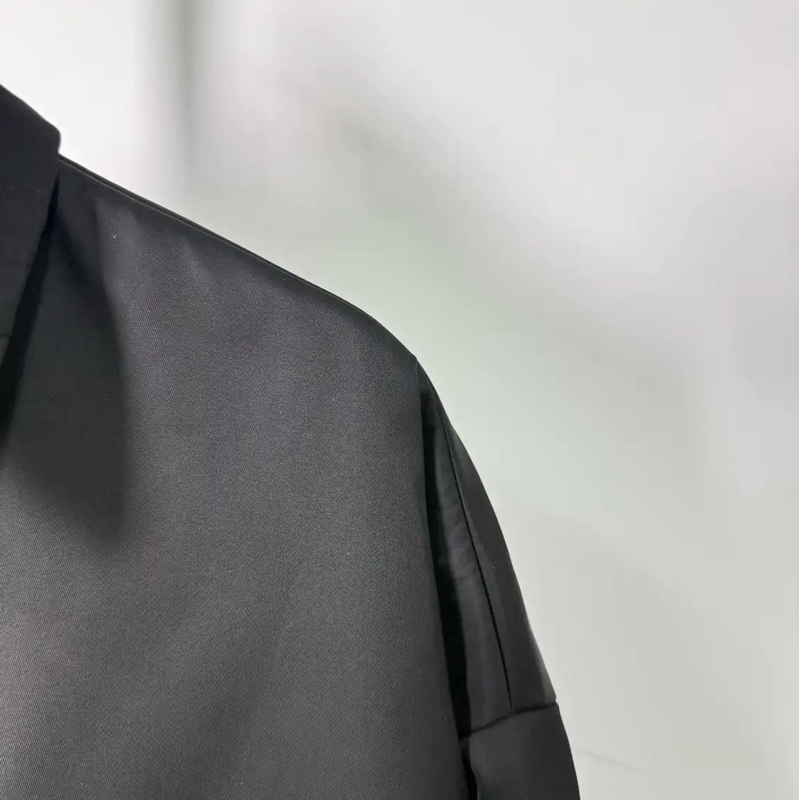 Prada Black Men's Outerwear Coat