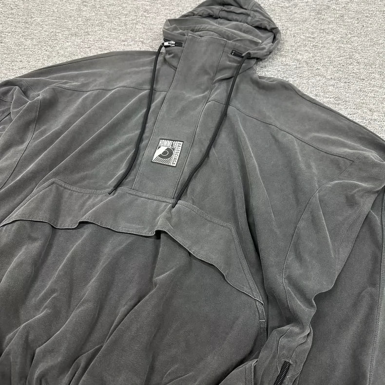 Balenciaga Washed Hooded Jacket
