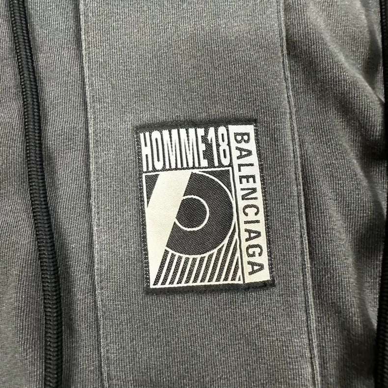 Balenciaga Washed Hooded Jacket