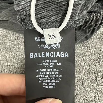 Balenciaga Washed Hooded Jacket