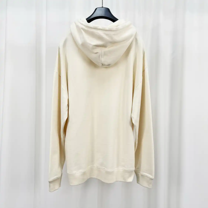 Loewe Cotton Logo Long Sleeve Hoodie for Men 0089