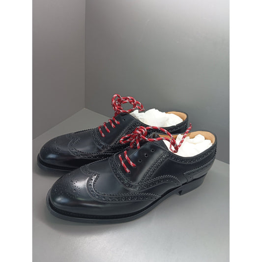 Gucci Black Leather Low-top Casual Shoes 0079