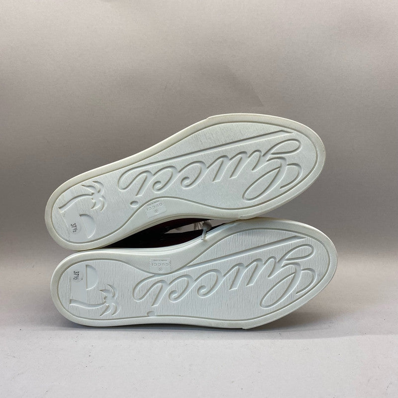 Gucci High-Top Sneakers in Red 0079