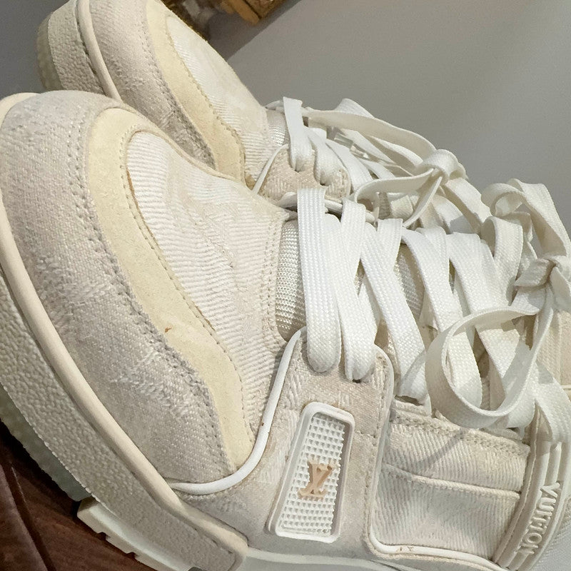 Louis Vuitton Classic Logo Trainer Fashion Sneakers 0079