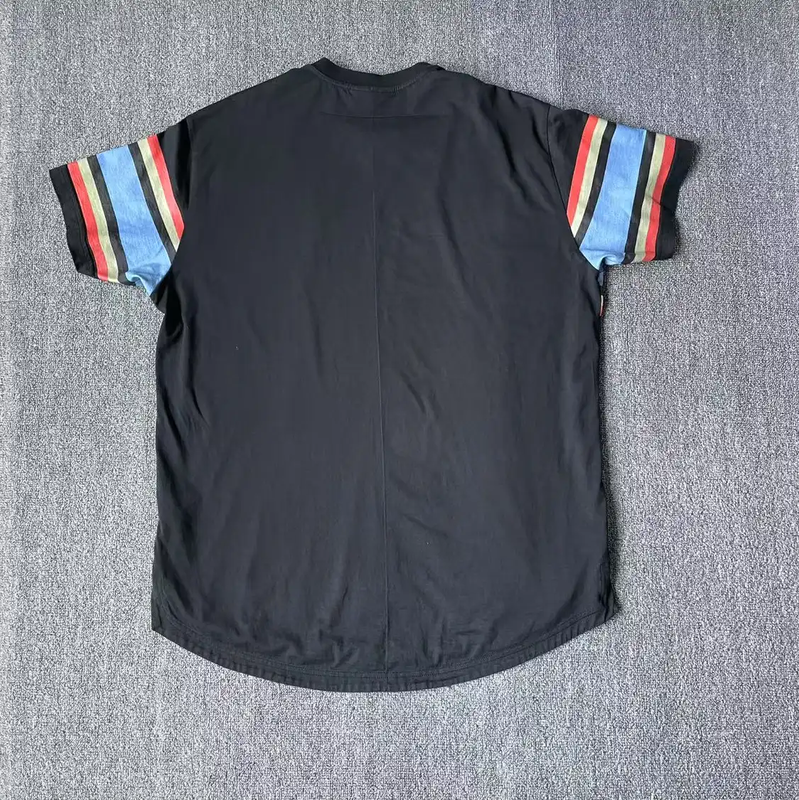 Givenchy Black Cotton Men's T-Shirt for Spring 0089