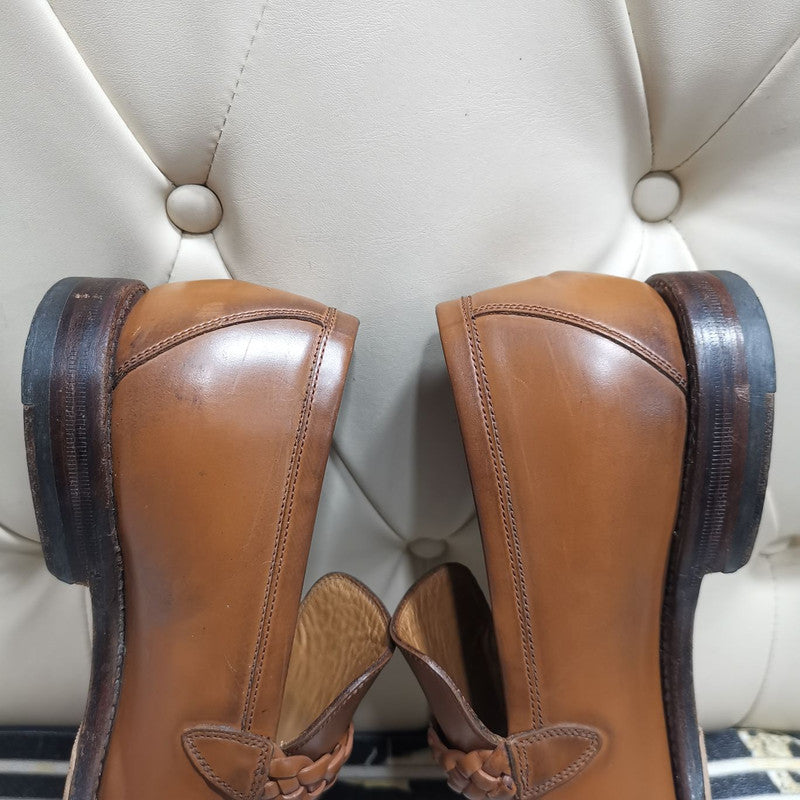 Gucci Brown Leather Loafers for Men 0079