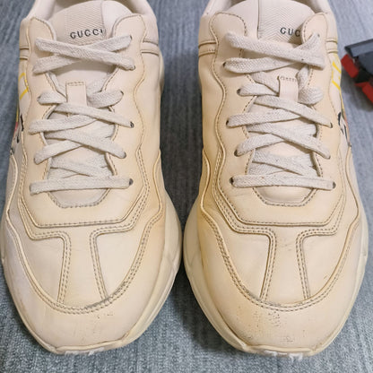 Gucci Rhyton Logo Classic Low-Top Sneakers 0079